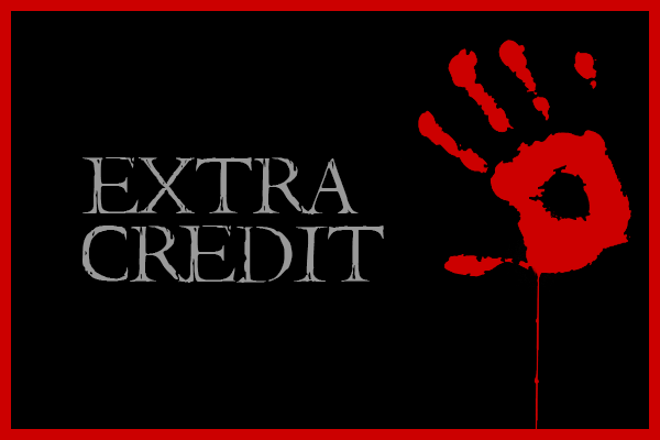 Extra Credit Bloody Hand Title
